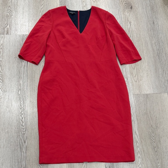Lafayette 148 New York Dresses & Skirts - Lafayette 148 New York Red Midi Dress